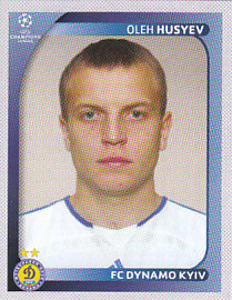 Oleh Gusev Dynamo Kyiv samolepka UEFA Champions League 2008/09 #256